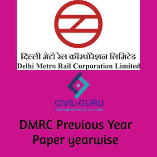 dmrc previous year paper pdf