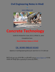 Concrete Technology Notes pdf
