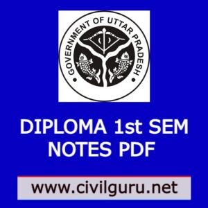 Diploma 1st Sem Notes