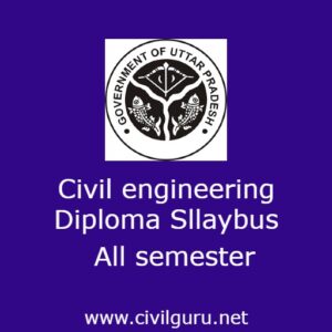 Diploma Civil Engineering Syllabus 2021