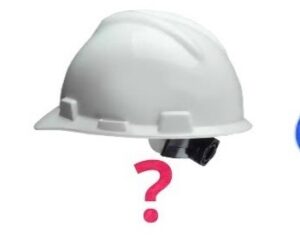 White Safety Cap