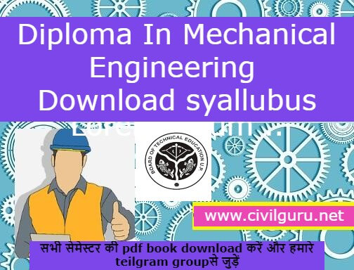 Polytechnic Mechanical Engineering Syllabus