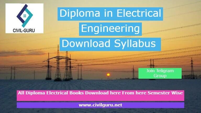 Diploma Electrical Engineering Syllabus