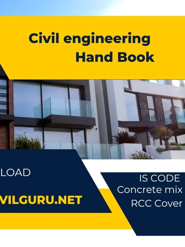 civil engineering hand book download
