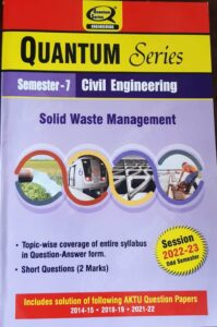 Solid Waste management Quantum pdf 